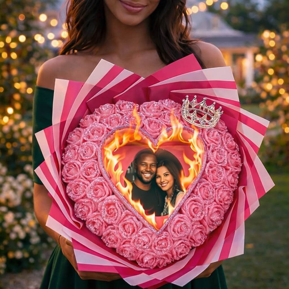 The Burn Away Glitter Roses Bouquet [New 2026] Madeofrose®