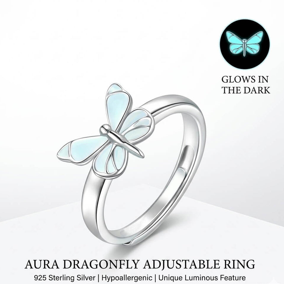 2026 Limited Edition Luminous Butterfly Ring - Azure Glow