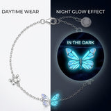 Limited Edition 2026 Luminous Dream Blue Butterfly bracelet
