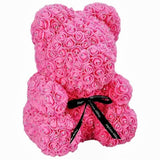 Diamond Exclusive Rose Bear -  Pink-10-Inch-25-Cm