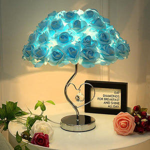 LED Rose Tree Lamp -  Pink