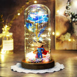 LED Galaxy Rose In Glass -  Galaxy-SuperMom