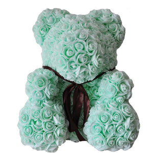 Luxury Rose Bear Mint Green - Madeofrose