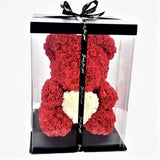Luxury Rose Bear With Gift Box -  