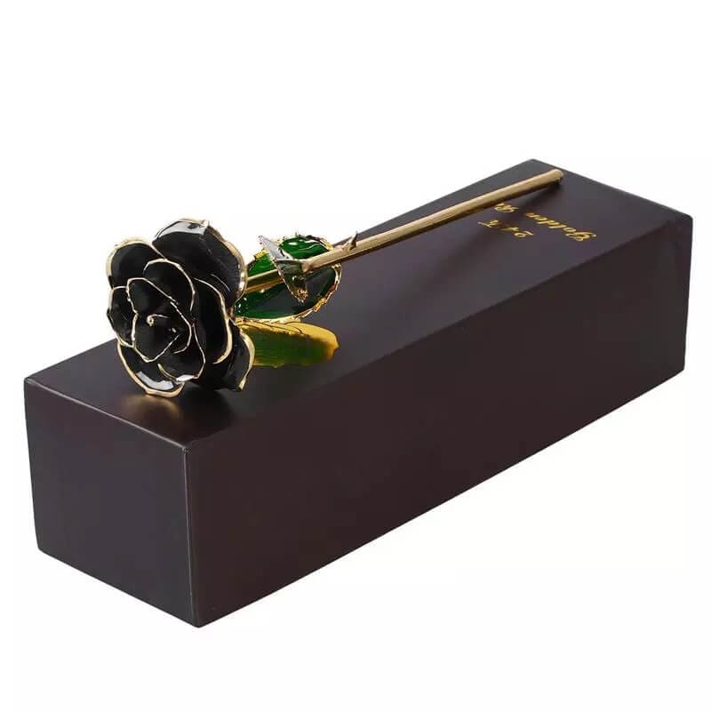 Exclusive 24K Rose -  Black