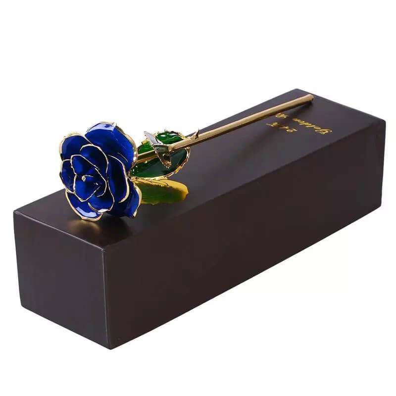 Exclusive 24K Rose -  Blue