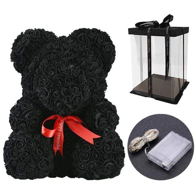 Luxury Rose Bear With LED Gift Box - Madeofrose