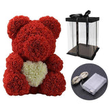 Luxury Rose Bear With LED Gift Box - Madeofrose