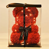 Luxury Rose Bear With LED Gift Box - Madeofrose