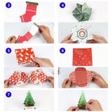Christmas Explosion Box For Christmas Scrapbook - Madeofrose