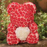 Two Tone Luxury Rose Bear - Madeofrose